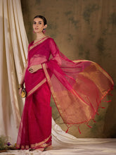 Womens Fashion Ethnic Pink Color Sarees-MLSHWSA1370PNK0ONE